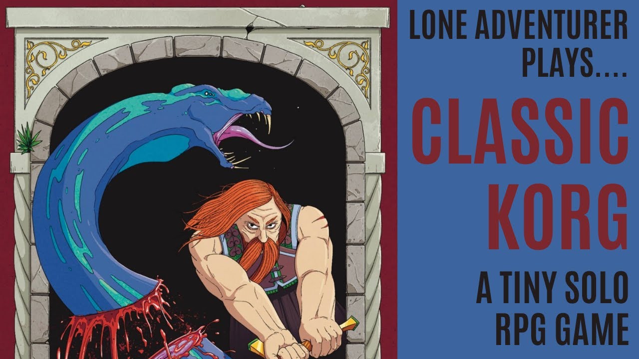 Korg classic | A tiny solo RPG Game | Playthrough
