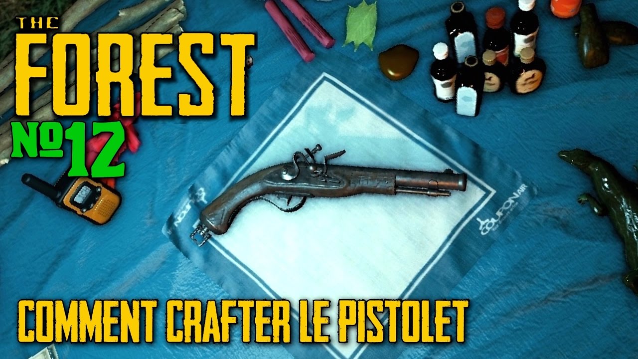 THE FOREST - Comment crafter le pistolet !