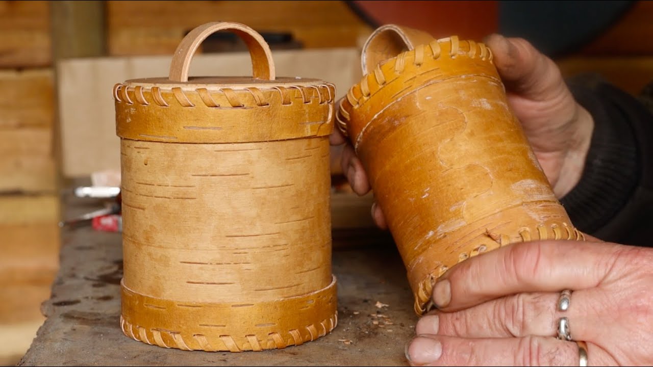 DIY Birch-Bark Container