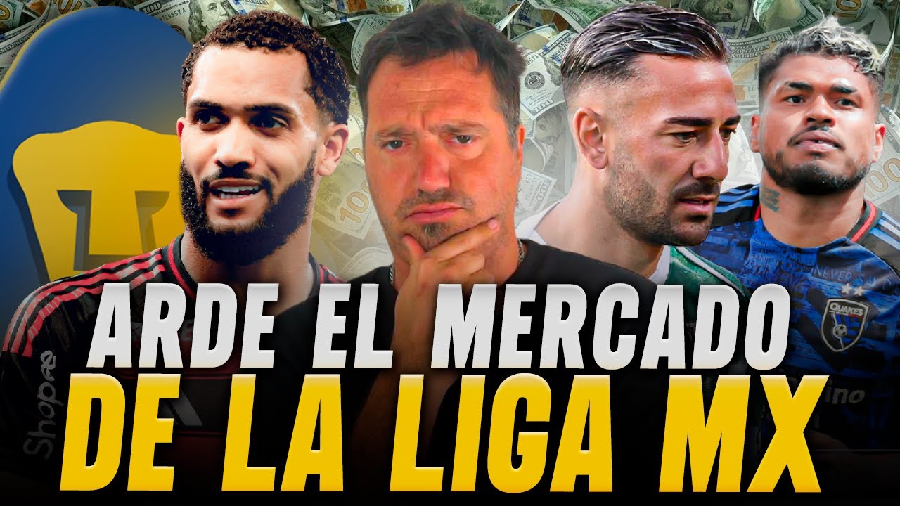 🔥🚨 &iexcl;PUMAS FICH&Oacute; A JUNINHO! &iexcl;JOSEF MART&Iacute;NEZ A XOLOS! &iquest;ATLAS CERR&Oacute; UN REFUERZO?