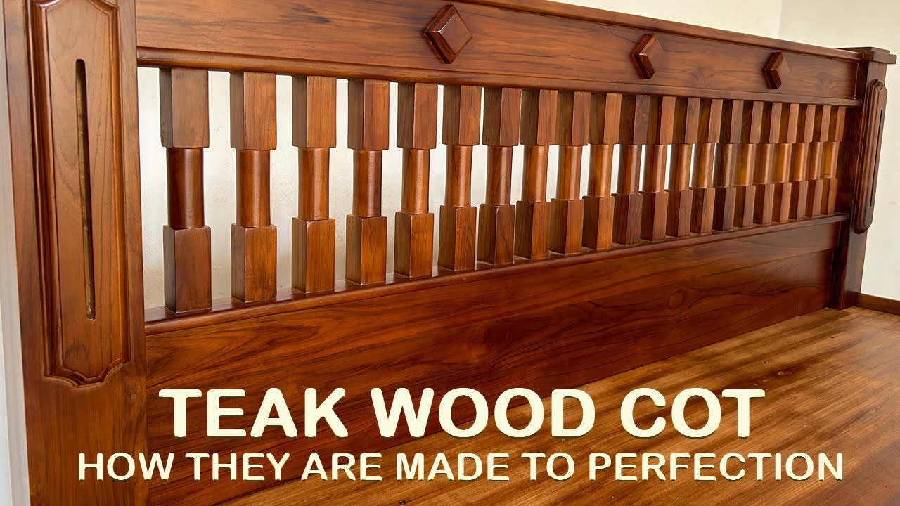 Quality Teak wood furniture making process #teakwood #trending