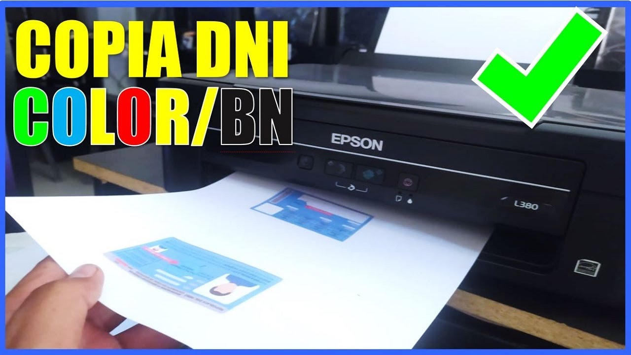 Como sacar fotocopia DNI AMBOS LADOS EN LA MISMA HOJA EN CUALQUIER IMPRESORA