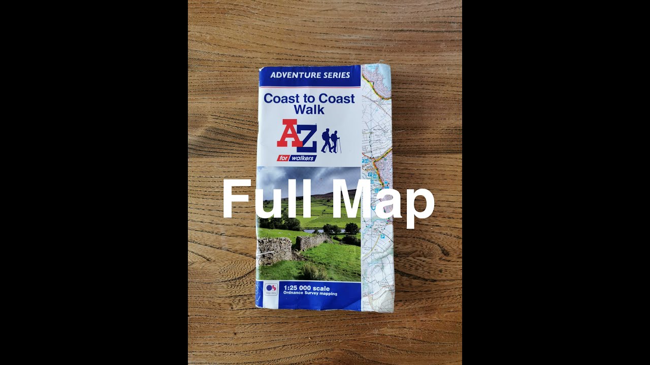 Wainwright's Coast to Coast Map Breakdown.