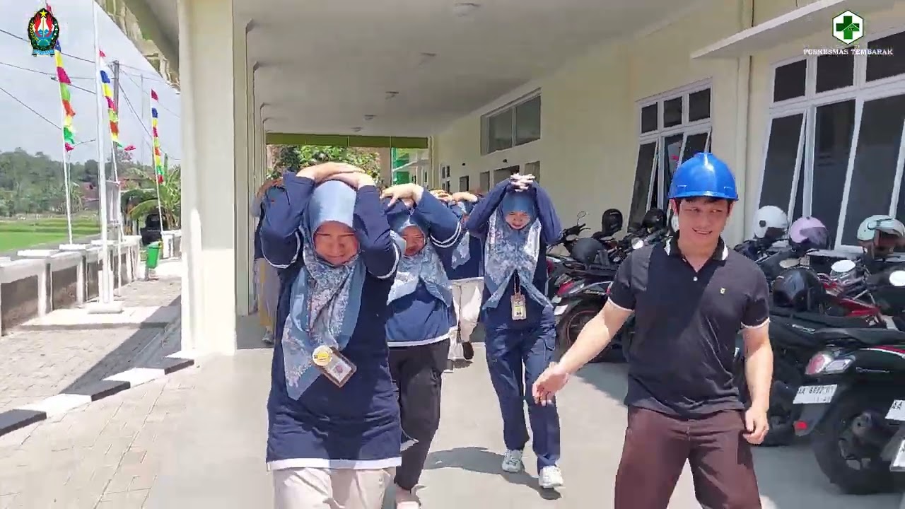 SIMULASI BENCANA PUSKESMAS TEMBARAK