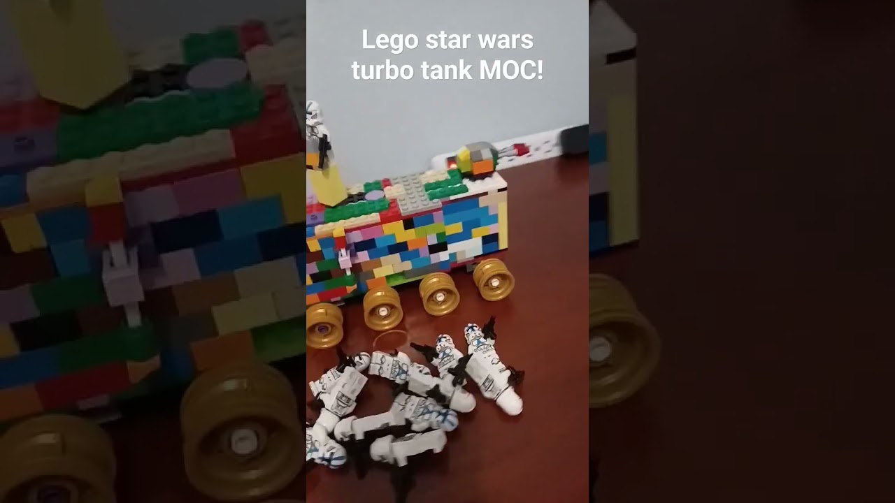 Lego star wars clone turbo tank MOC! (review coming soon)