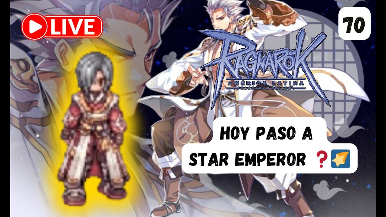 HOY CAMBIAMOS A STAR EMPEROR 🌠❓  - 🌟 RAGSTAR STREAMER OFICIAL 🌟 🔴 RO LATAM N° 70 🔴