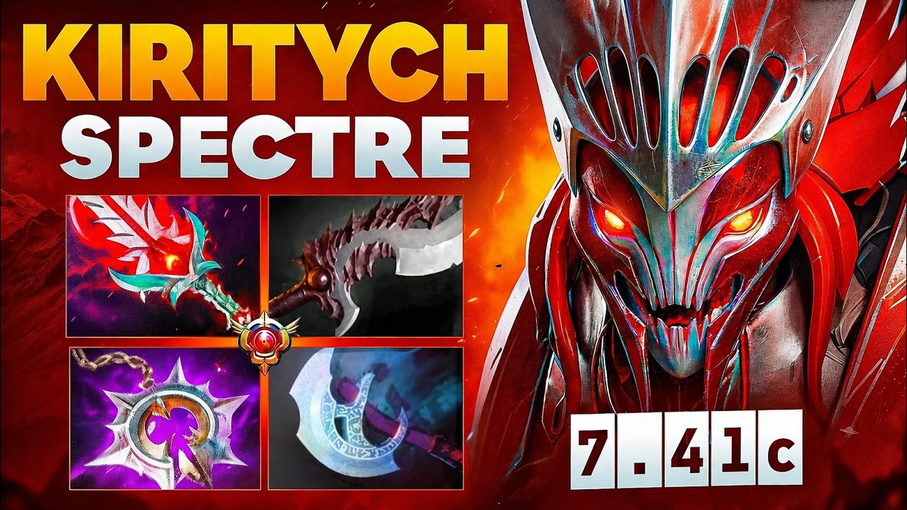 НОВАЯ СПЕКТРА ОТ КИРИТЫЧА В АКТИВНОЙ ИГРЕ СНОСИТ ЛИЦА🔥❘ Spectre 7.41c dota 2