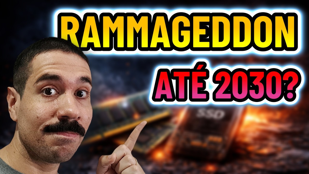 RAMMAGEDDON: A Crise das Memórias RAM e SSD Pode Durar Até 2030!