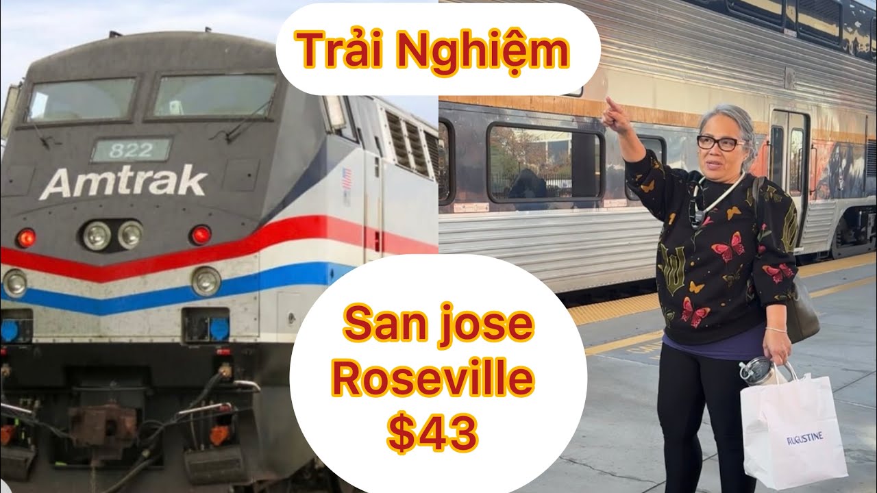 Эпизод 1770: Первый опыт Amtrak: из Сан-Хосе в Розвилл, Калифорния