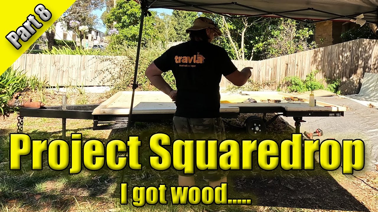 Building a Square Drop Camper - Part 08 - I got WOOD!