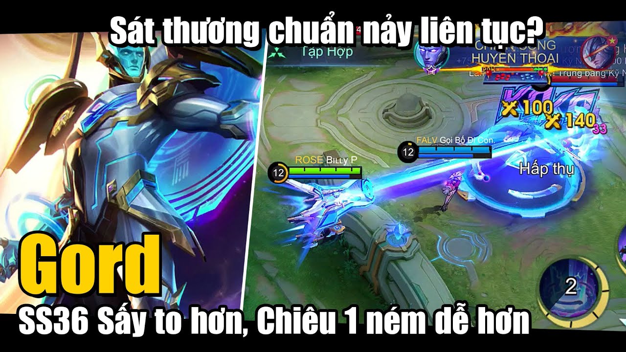 MLBB | GORD TĂNG SỨC MẠNH SS36: THẢ BI DỄ HƠN - ULTI TO HƠN - DMG CHUẨN NẢY LIÊN TỤC? | Tốp Mỡ