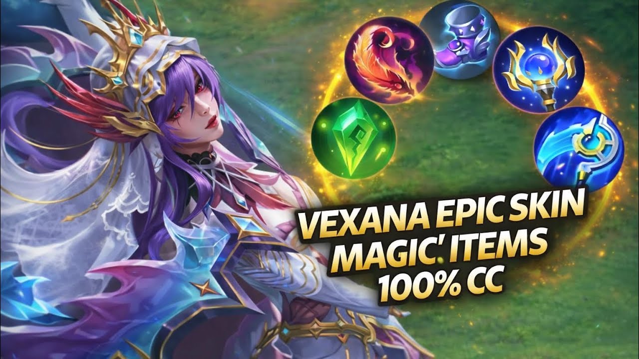 BOUGHT MY NEW VEXANA EPIC SKIN 😲 & THE MAGIC 🪄 ITEM'S 💯 CC 
