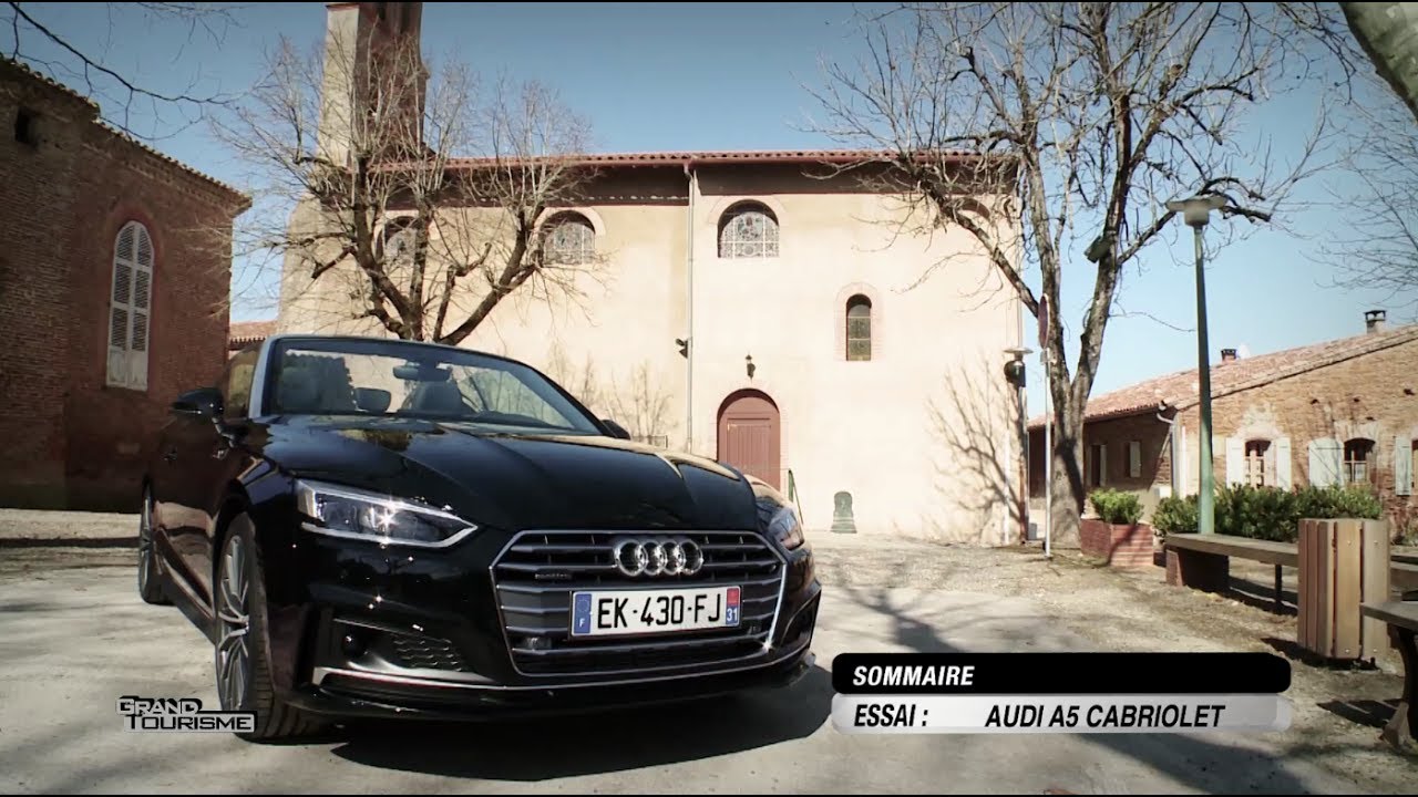 Audi A5 Cabriolet émission Grand Tourisme