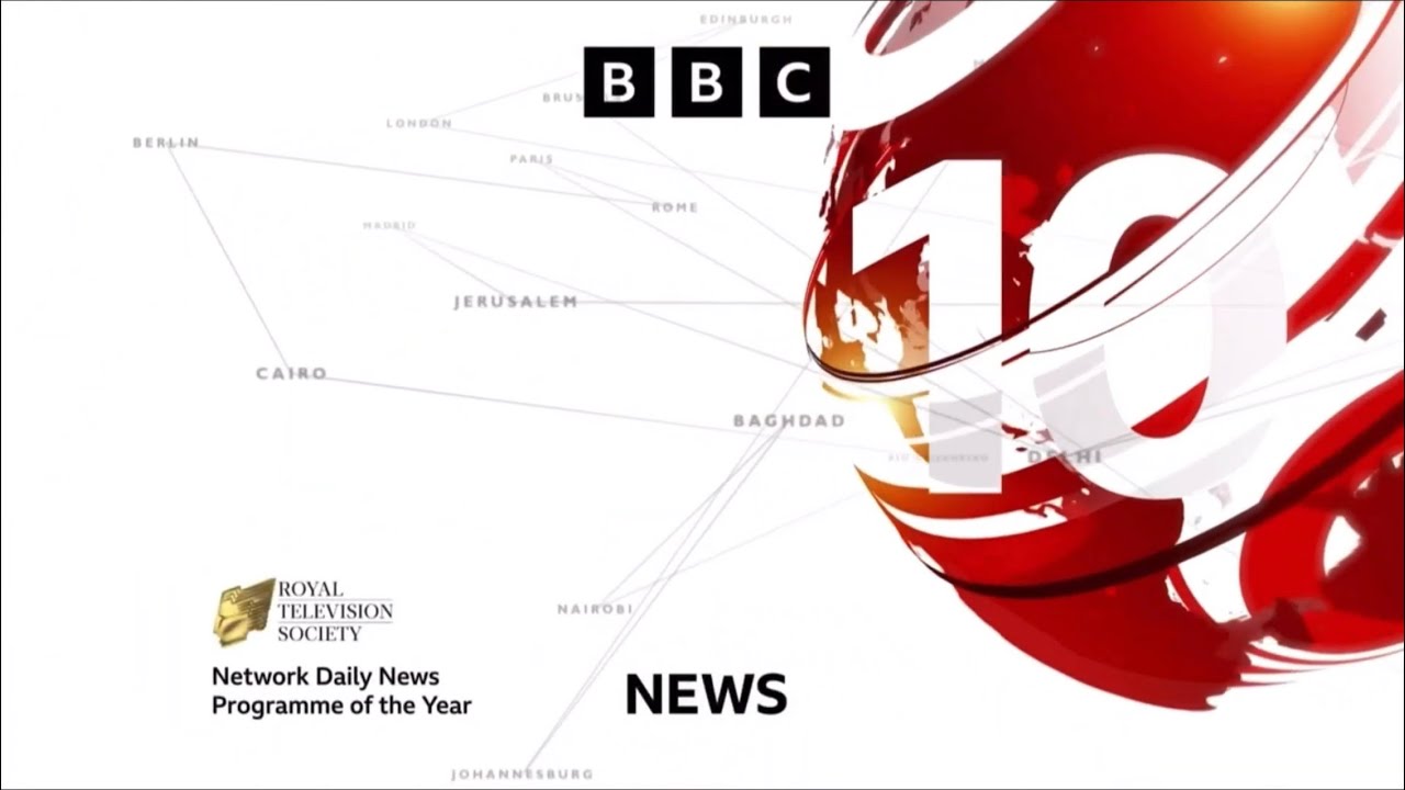 BBC News merger - BBC One : BBC News at TEN (Intro - Outro) - 5 April 2023