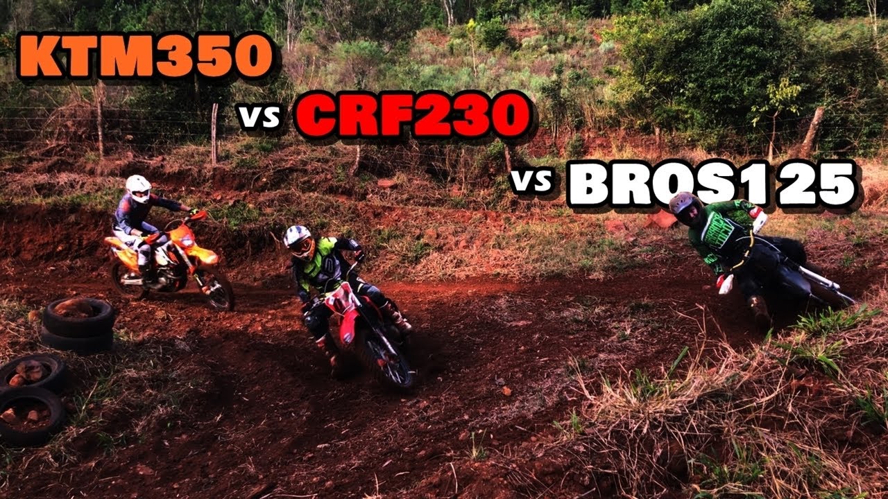 PEGA DE BROS 125 CONTRA IMPORTADA NO VELOCROSS!