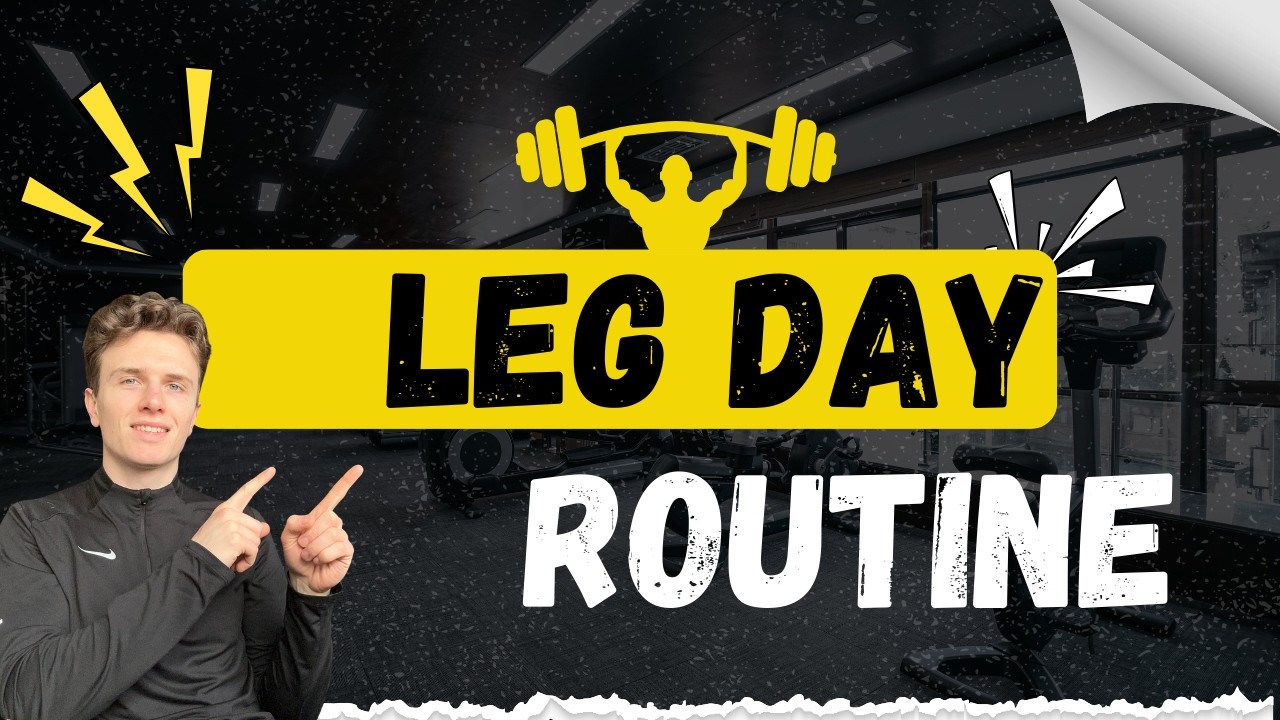 Mijn leg day routine op de maandag!