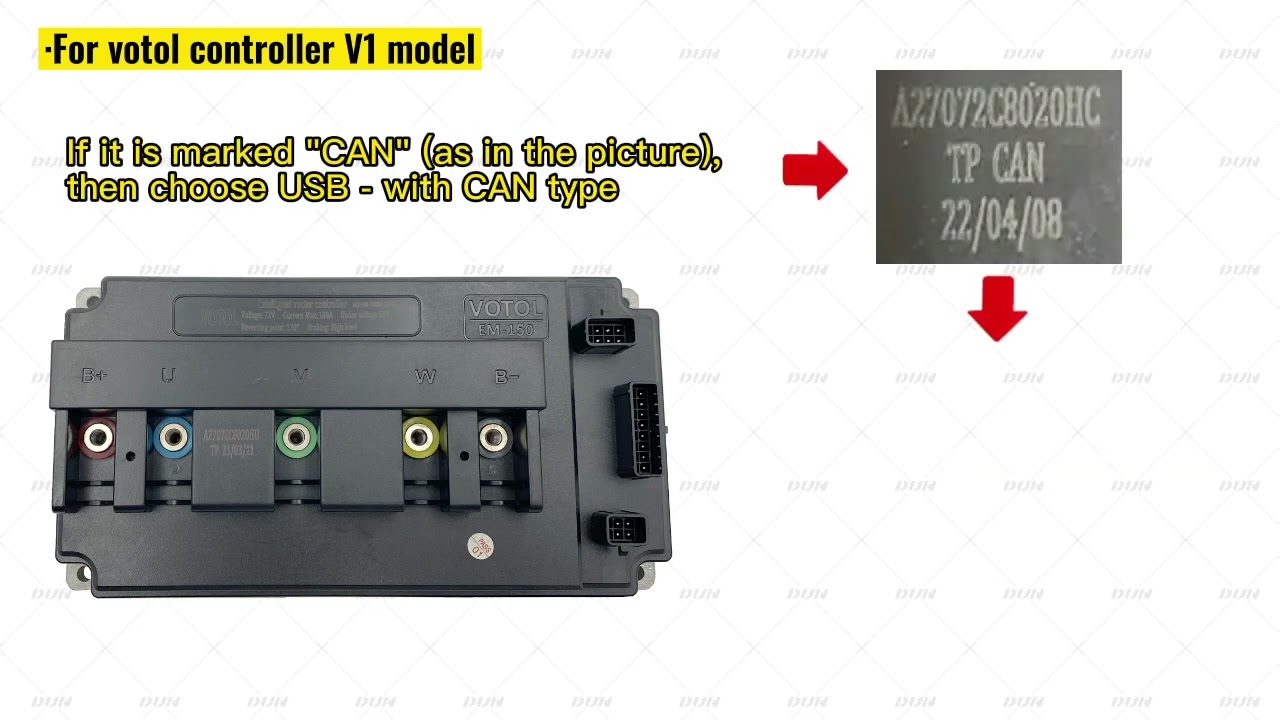How to Choose USB Cable for Votol Controller (3 types of USB cable)