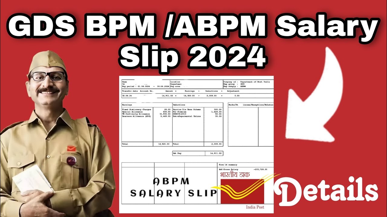 India Post Office GDS New Salary 2024