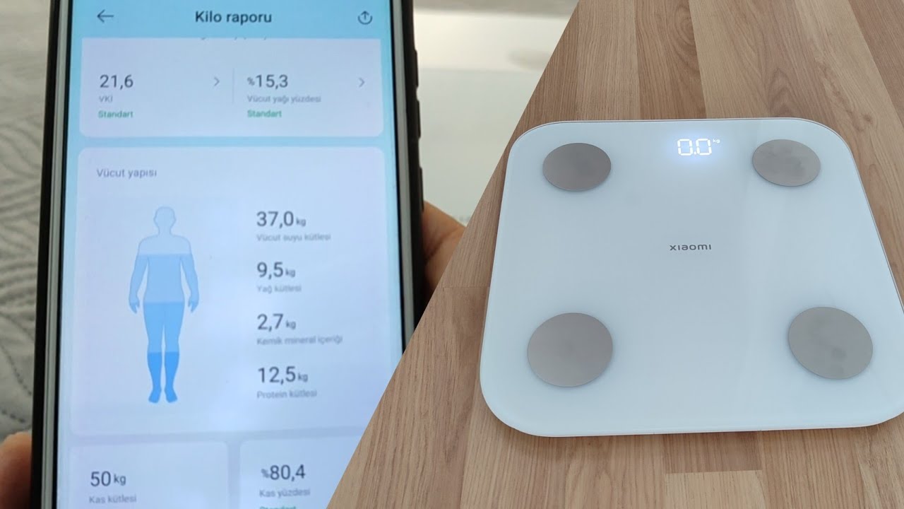 Xiaomi Vücut Yapısı Ölçer S400 Akıllı Dijital Tartı ⚖  Baskül / İnceleme Ve Kurulum