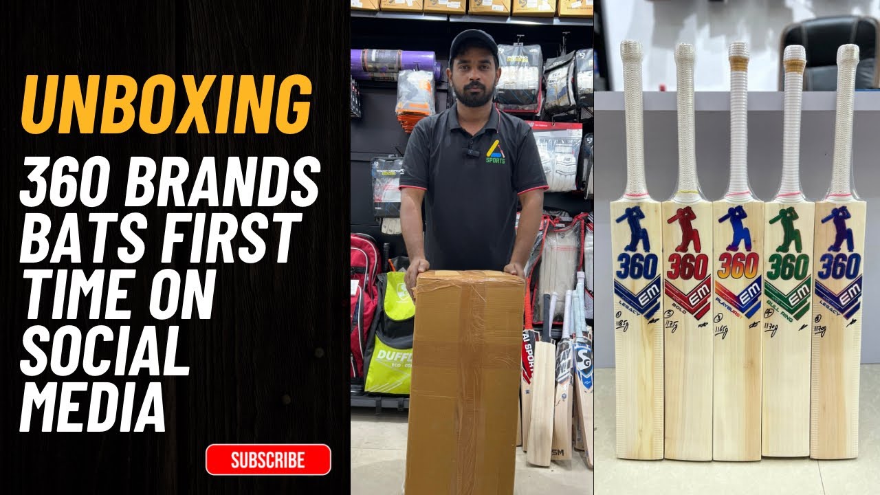 Unboxing 360 Bats First Time On Social Media | Ai Sports Delhi | +918287417792 