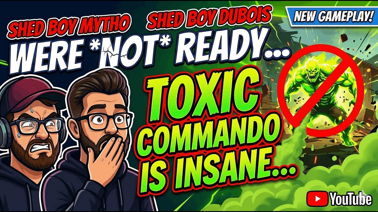 🔴Toxic Commando Is INSANE… The Shed Boyz Were NOT Ready