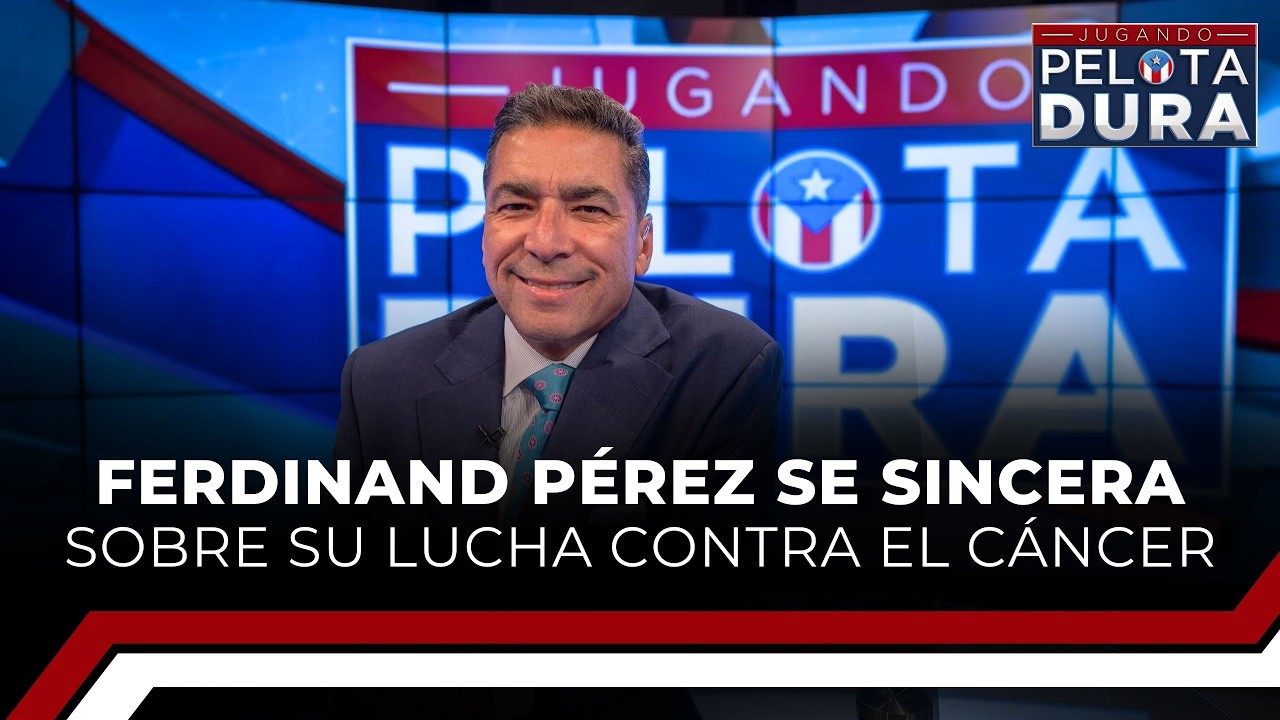 Ferdinand Pérez se sincerasobre su lucha contra el cáncer