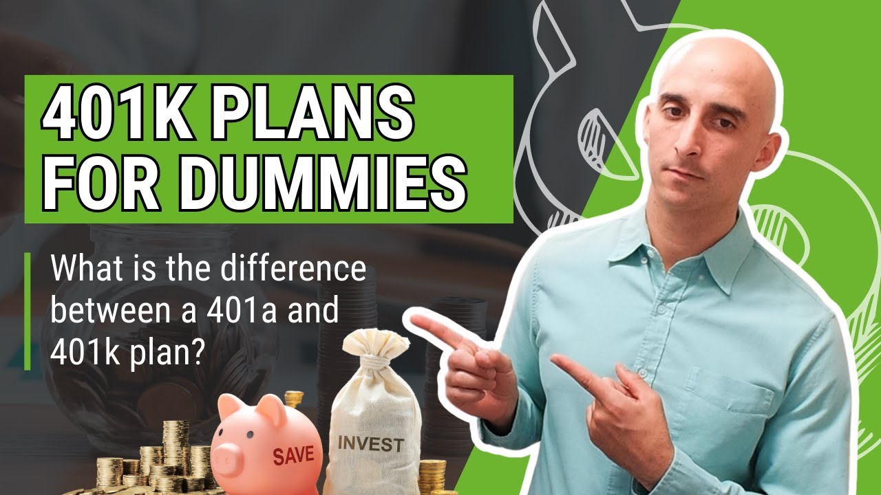 401k Plans For Dummies: What is the difference between a 401a and 401k plan? #retirementplanning