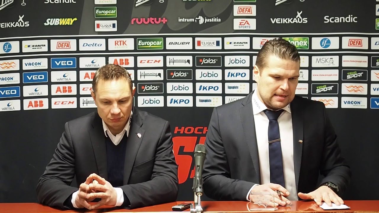 Sport - Tappara 30.1.2016 lehdistötilaisuus