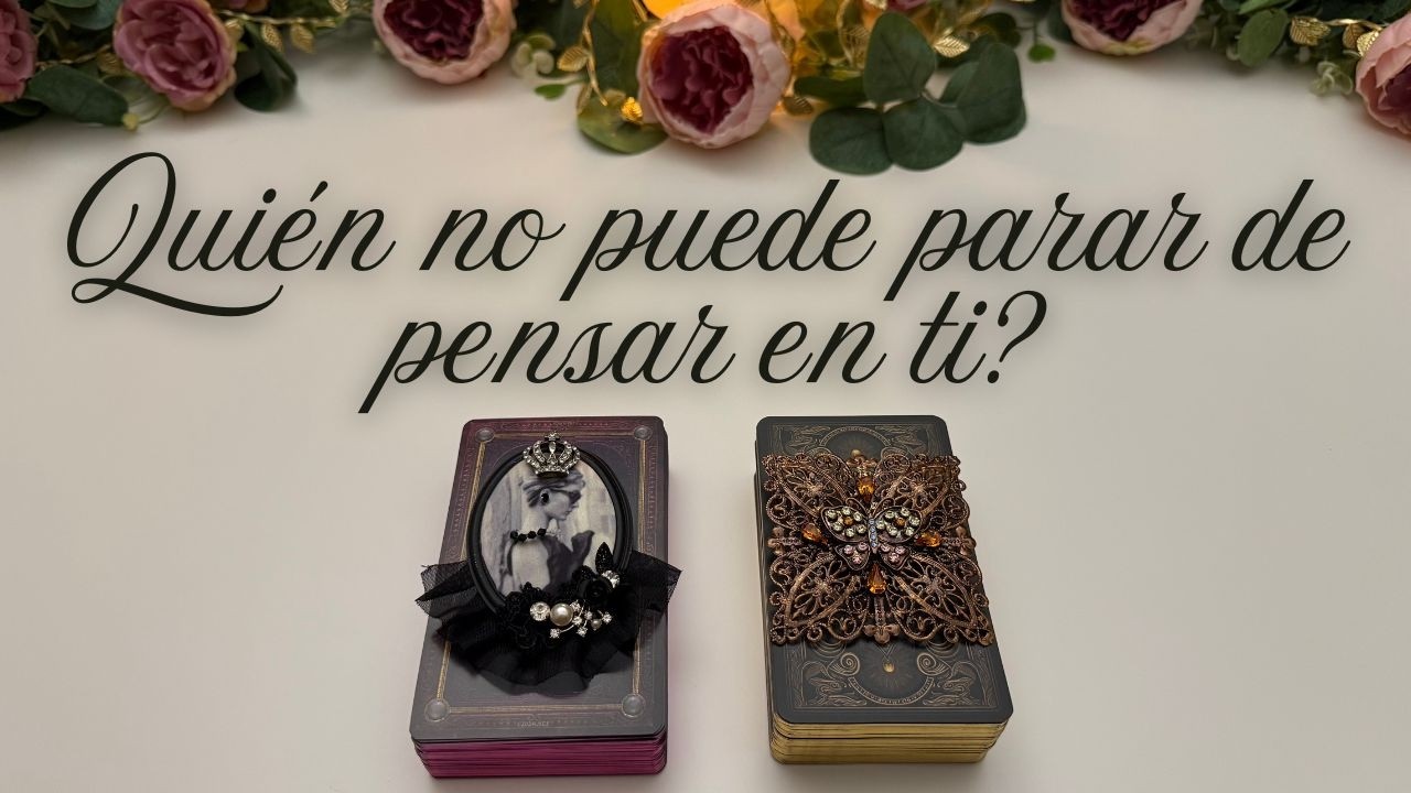 ❤️🤔 DESCUBRE QUIÉN ES ESA PERSONA QUE NO PUEDE PARA DE PENSAR EN TI Y PORQUÉ.🤔❤️ Tarot Interactivo