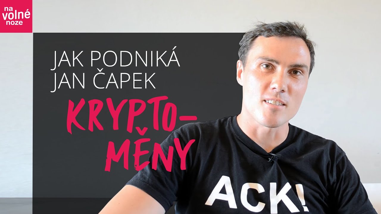 Kryptoměny: Jak podniká bitcoiner Jan Čapek
