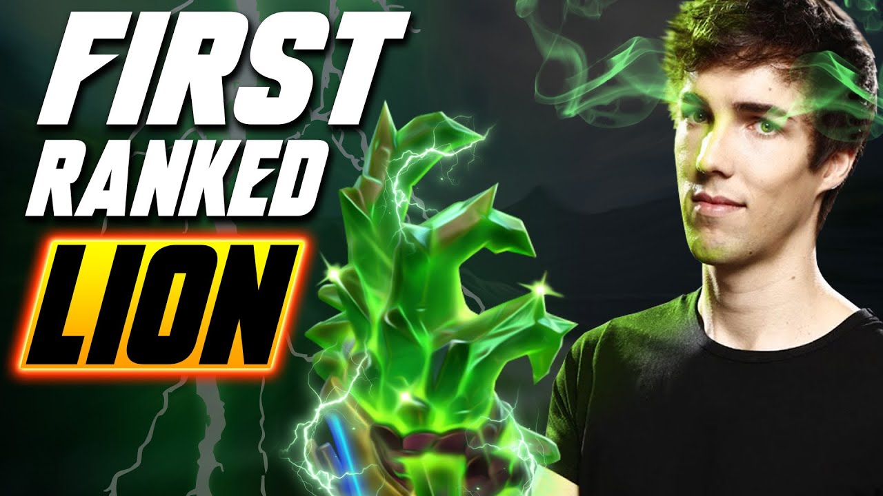 Grubby's FIRST Ranked LION game! Fear the FINGER! - Dota 2