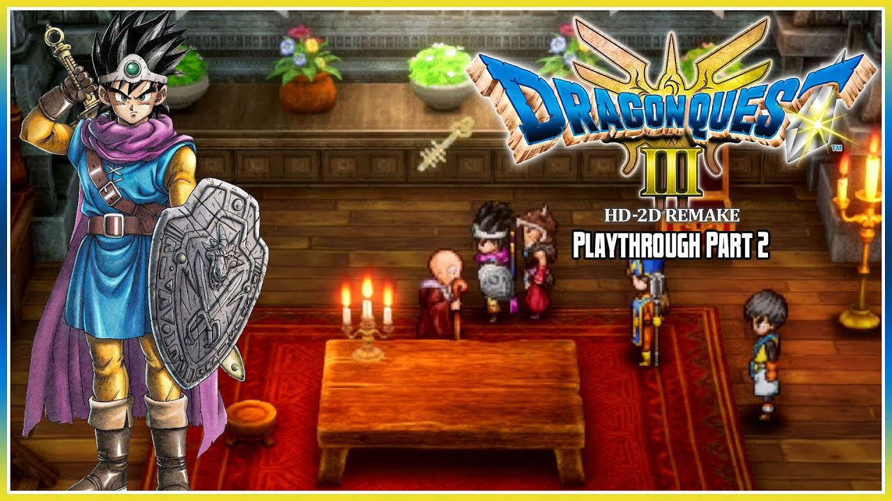 Dragon Quest III HD-2D Remake | Playthrough | Part 2: Seek Out The Thief's Key
