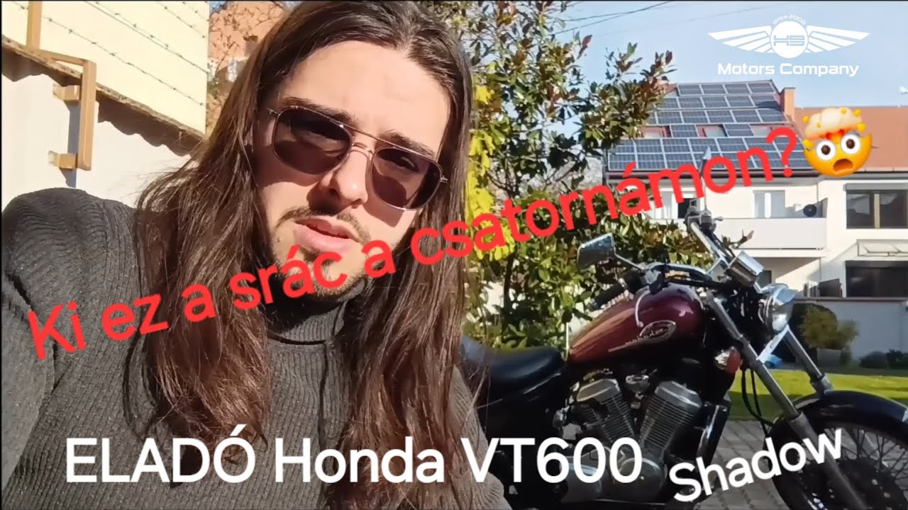 Eladó 1 Gyönyörű  Honda Shadow VT600 szuper állapotban 1.6M-ért a Tulajtól