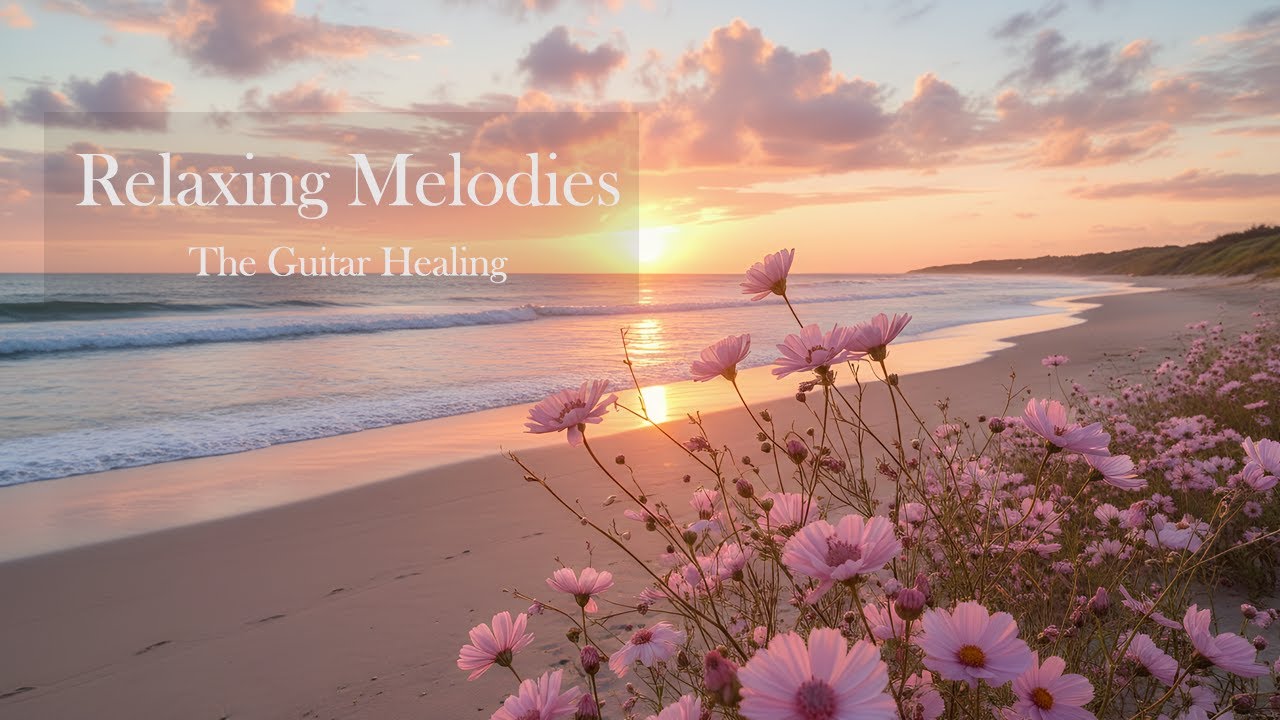 Relaxing Guitar Music for Stress Relief 🌅 Golden Hour Acoustic Melodies 🎸 | The Healing Guitar