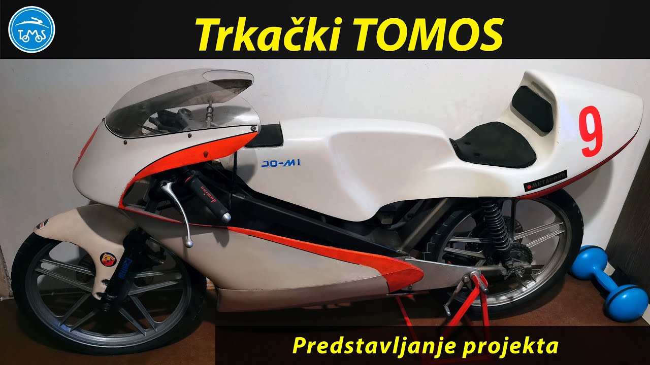 Moj Trkački Tomos Motorcikl (Kreidler cilindar)