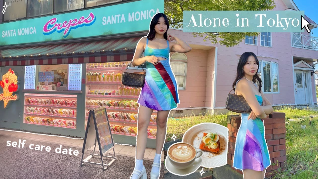 Alone in Tokyo | self care date, cafes, movies & shop w/me in Shibuya ♡