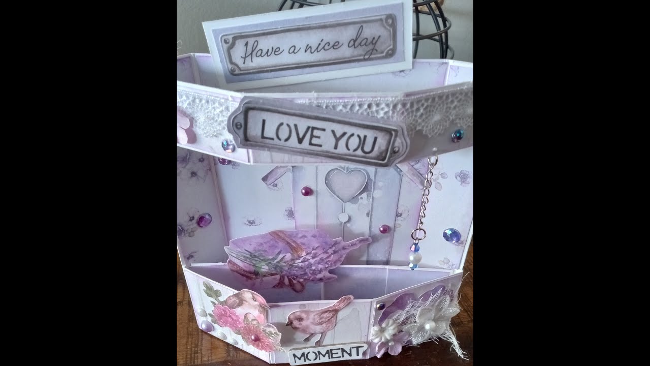 LIVE #3  | Jolie Carte 3D | Scrapbooking / Carterie