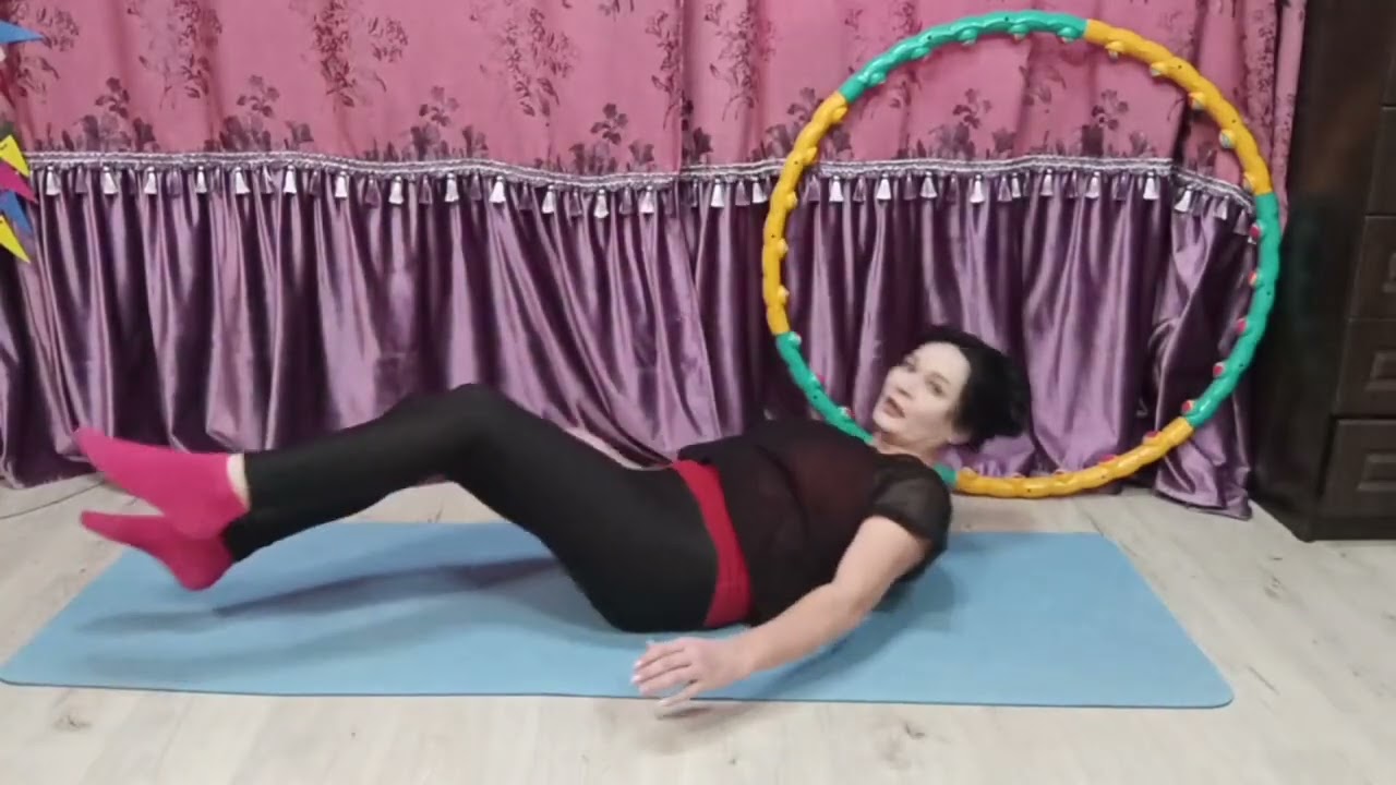 Укрепляем мышцы живота #упражнения #за40 #зож 