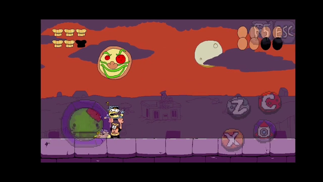 Beating pizza face [now with a SOUND!]