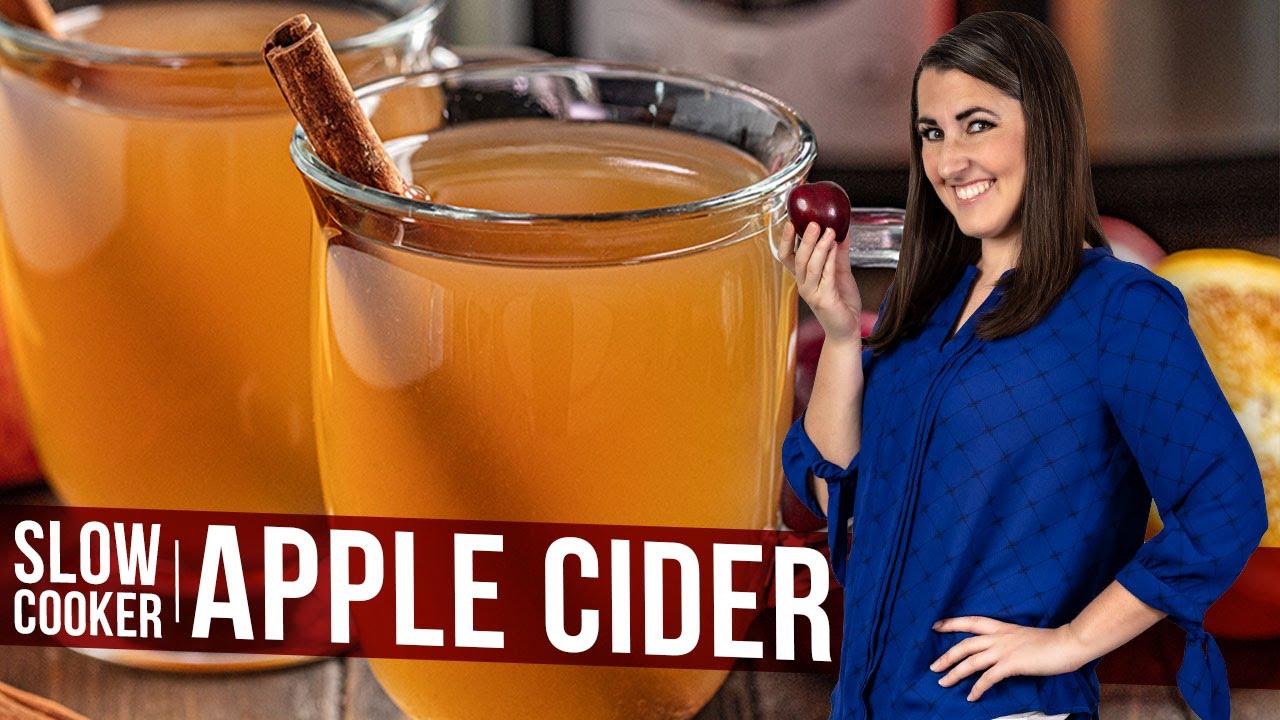 Slow Cooker Apple Cider From Scratch