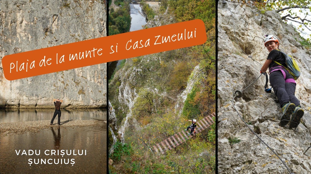Ospitalitate românească în Vadu Crișului | Via ferrata Casa zmeului și plaja Gradia, Șuncuiuș