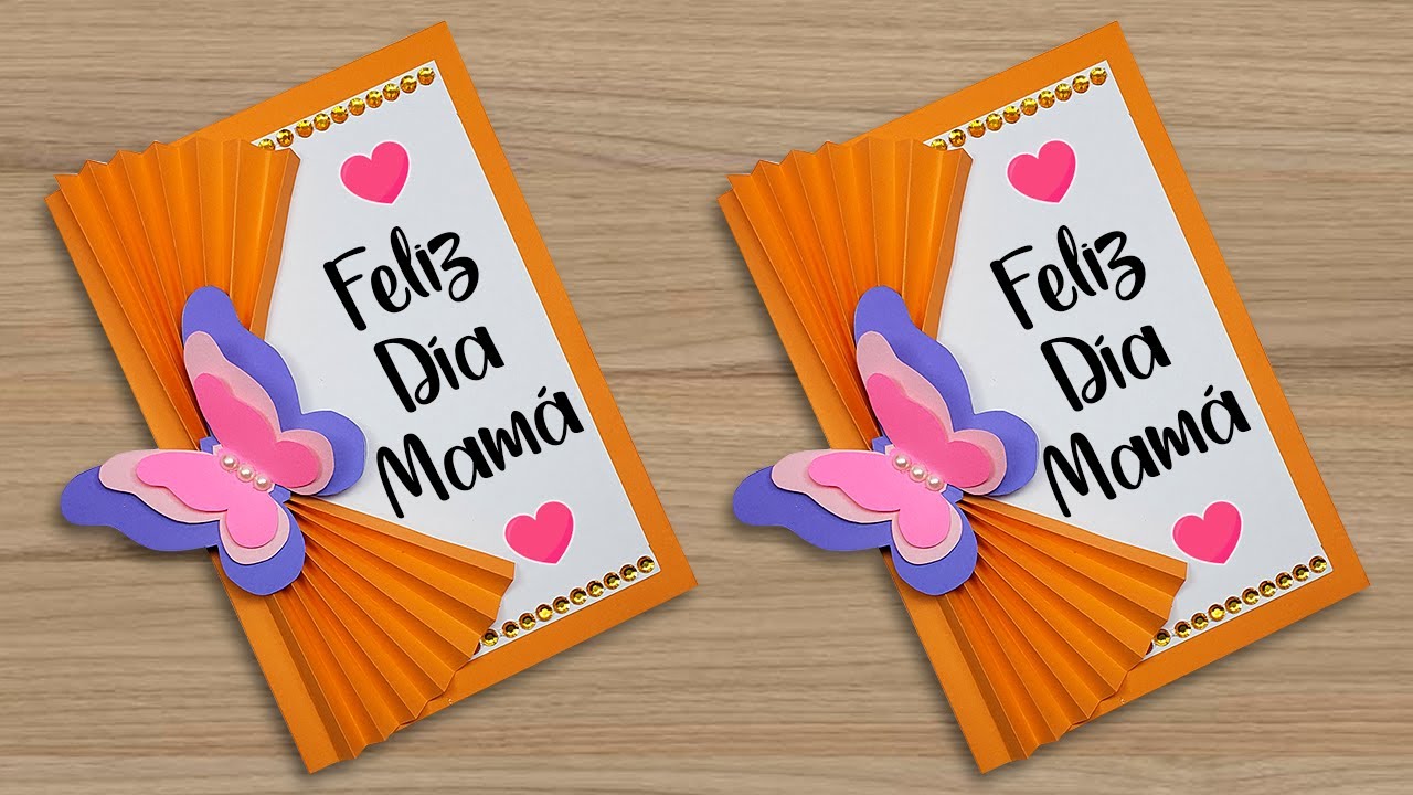 🌼 Hermosa tarjeta para el día de la mujer/madre 🦋 Mother's Women's Day Card Especial día de la madre