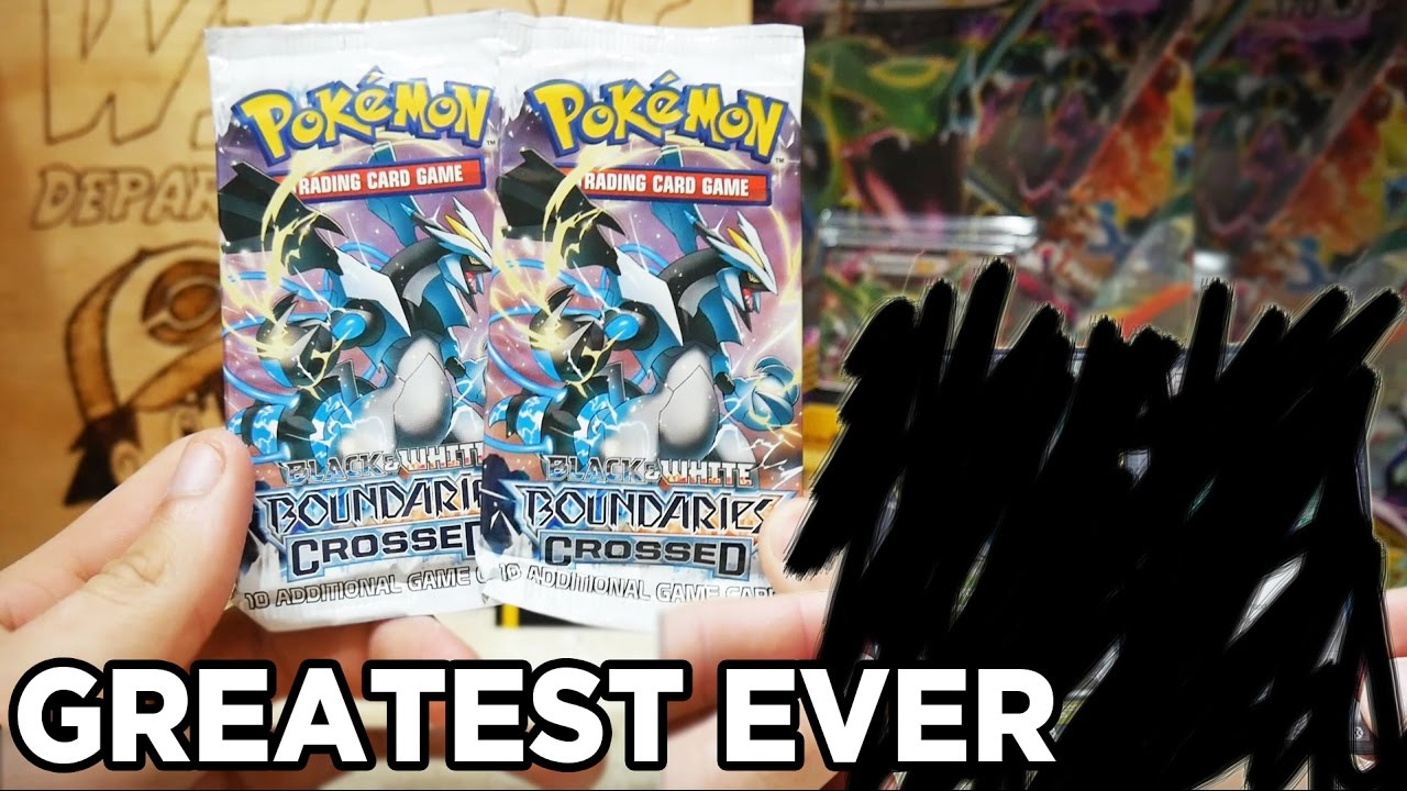 OPENING THE 2 BEST POKEMON BOUNDARIES CROSSED BOOSTER PACKS!!!!