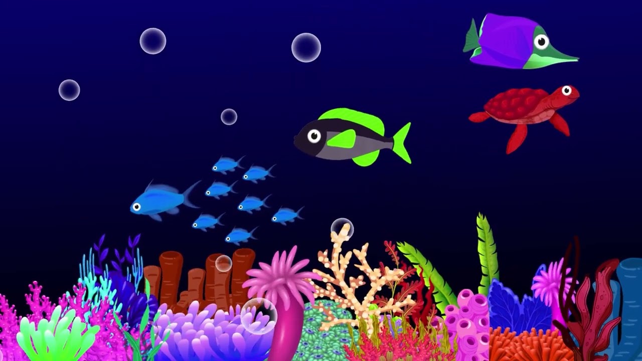 Bedtime Lullabies and Calming Undersea Animation: Baby Lullaby7#babylullaby #babysleepmusic #kids