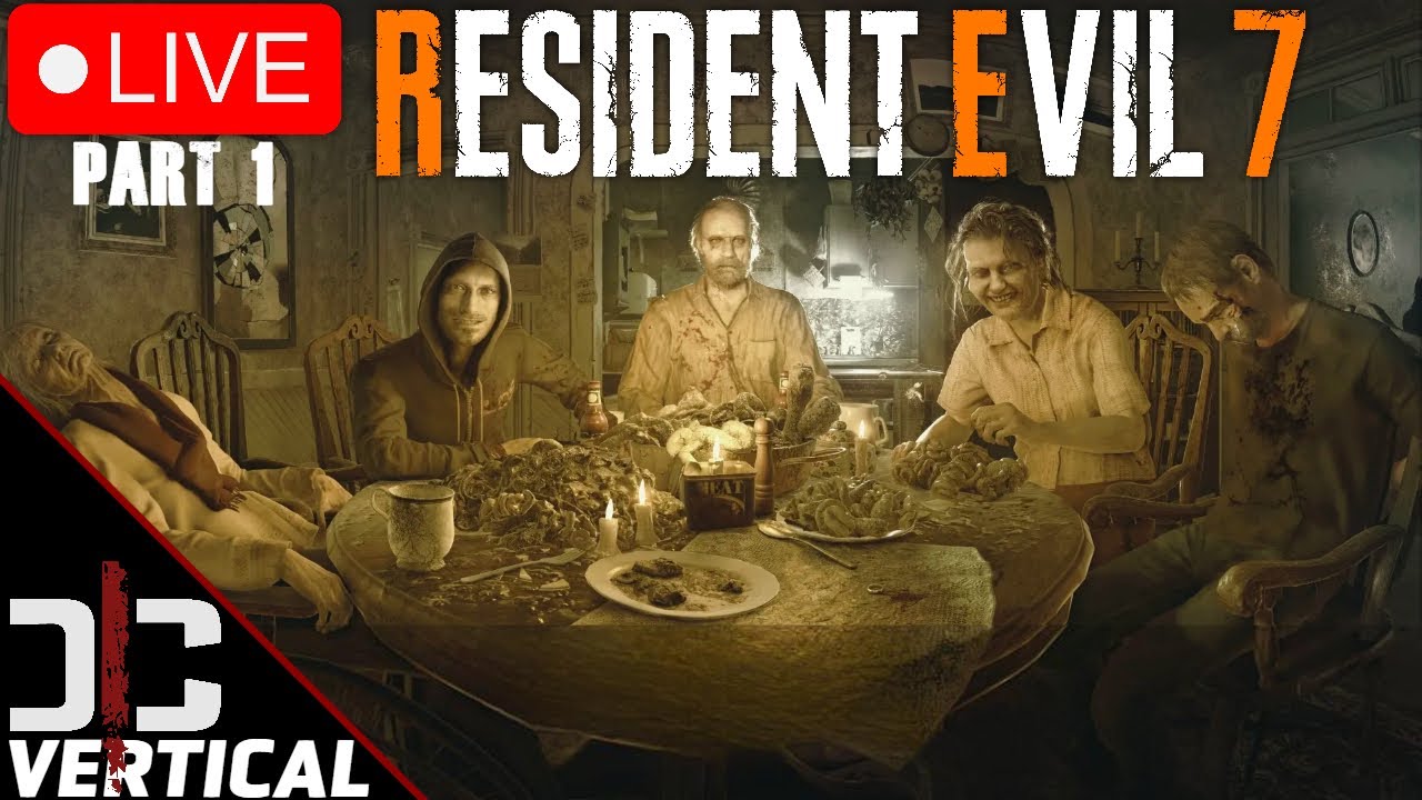 Vertical Live - Resident Evil Requiem Waiting Room - Resident Evil 7 Biohazard - Part 1 Playthrough