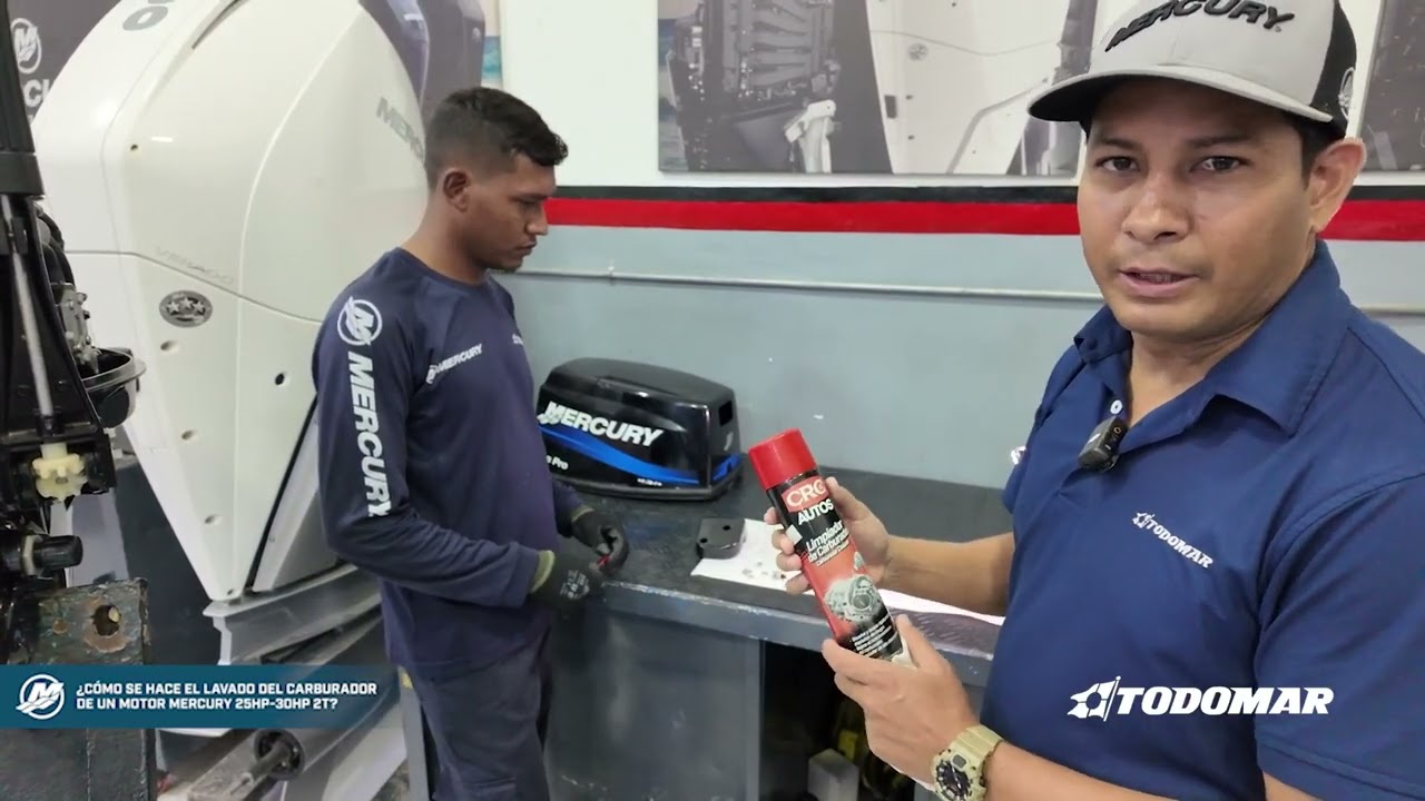 Profesor Mercury | Cómo hacer la limpieza de carburador en un motor 2 tiempos | Guía Completa