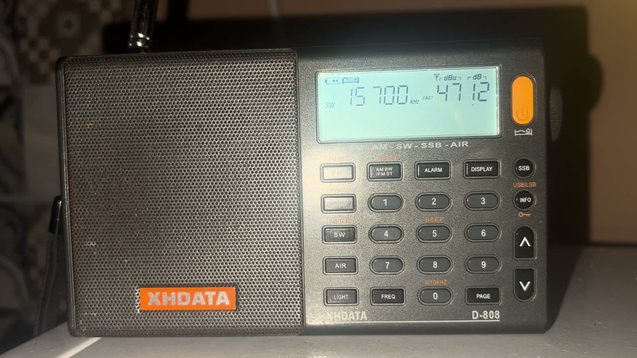 AM DX SW 15700 KHz World Music Radio in Danish From Malta