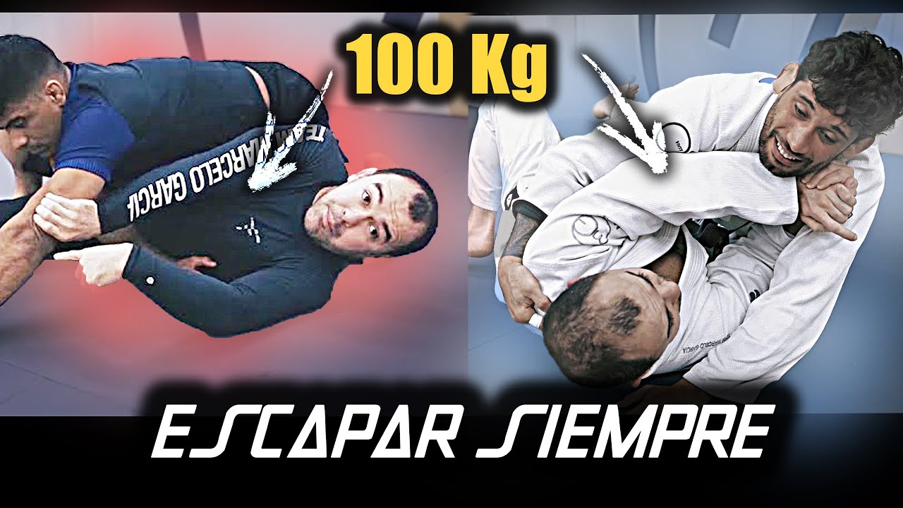 ESCAPAR de 100 kilos con la ayuda del GOAT (Marcelo Garcia)
