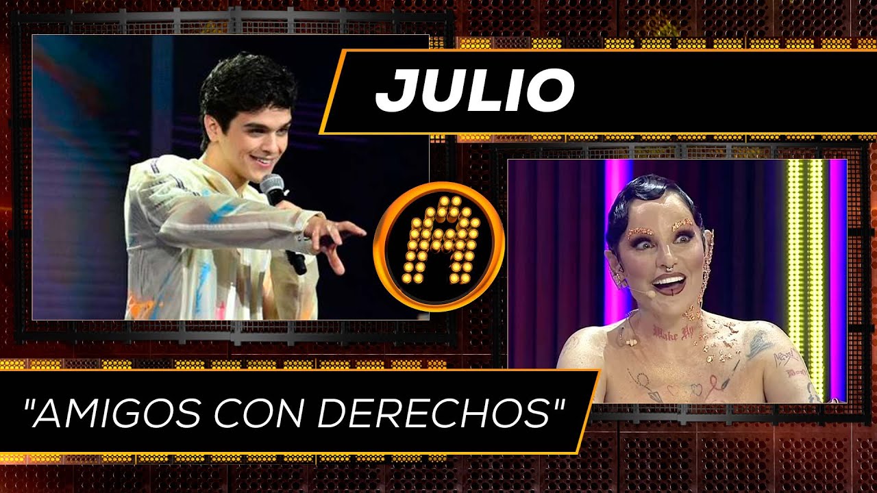 ¡Julio dio todo en el escenario con la canción 