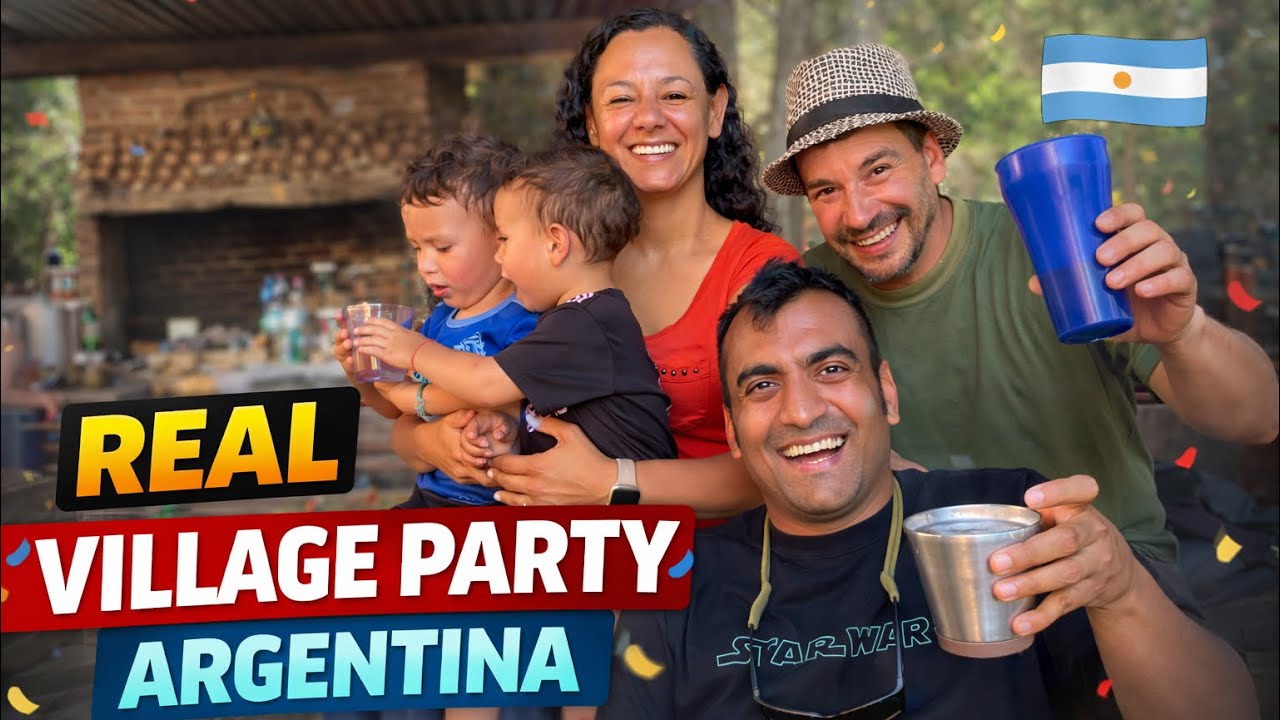 Indian at a Gaucho Party 🇦🇷 | Real Argentina
